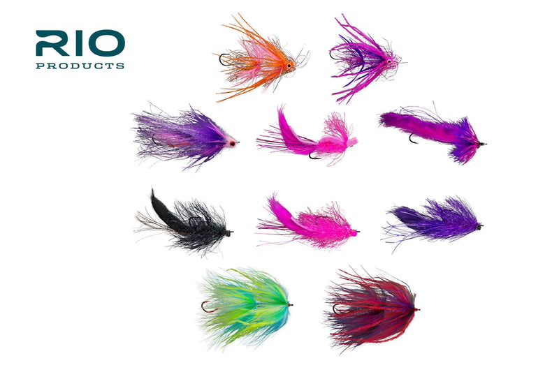 RIO Alaska Salmon Assortment - 10 Flies