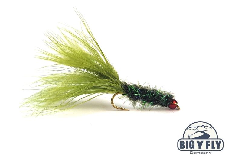 Hot Head Sparkle Leech-Discount Fishing Flies-BigYFlyCo.com — Big Y Fly Co