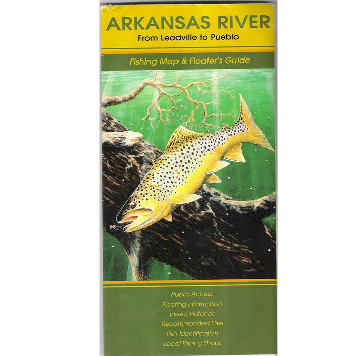 Arkansas River Fishing Map & Floater's Guide