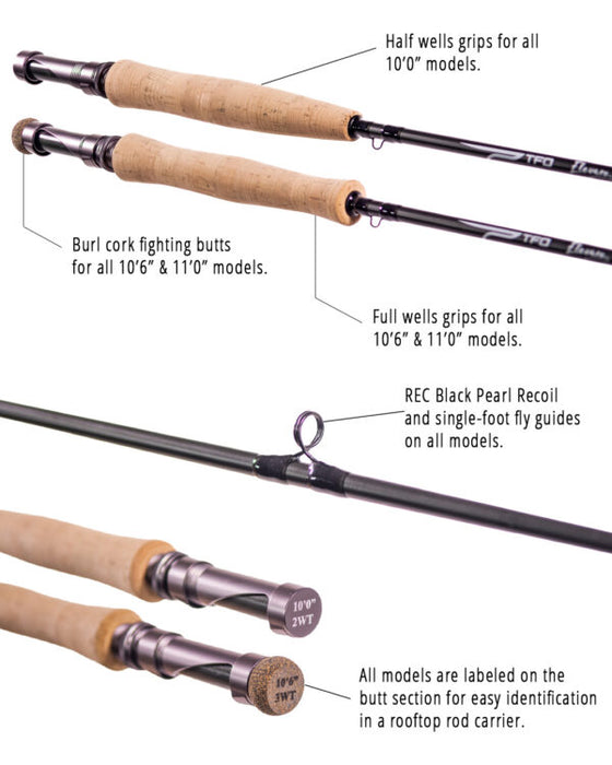 TFO Elevare Euro Nymph Rod