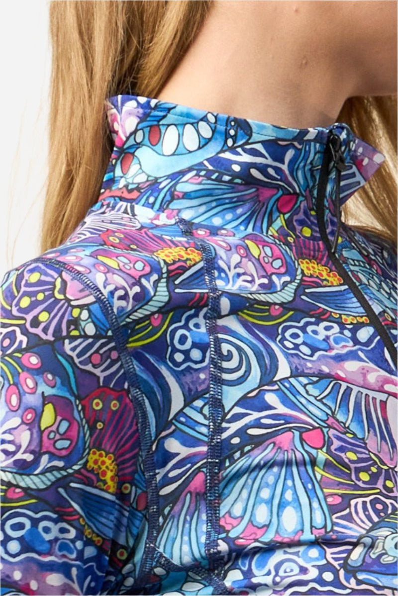 Enchanted Grayling 1/4 Zip Sunshirt