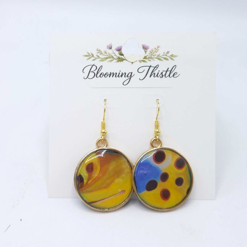 River Relics Upcycled Fly Box Earrings - By Blooming Thistle