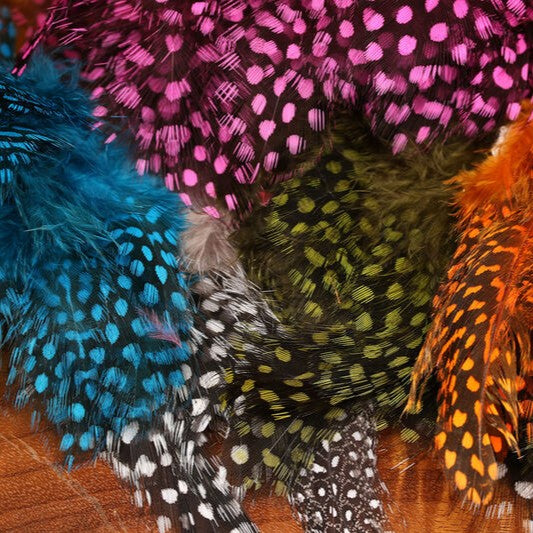Guinea Feathers (UV2) Large Eye - Hareline