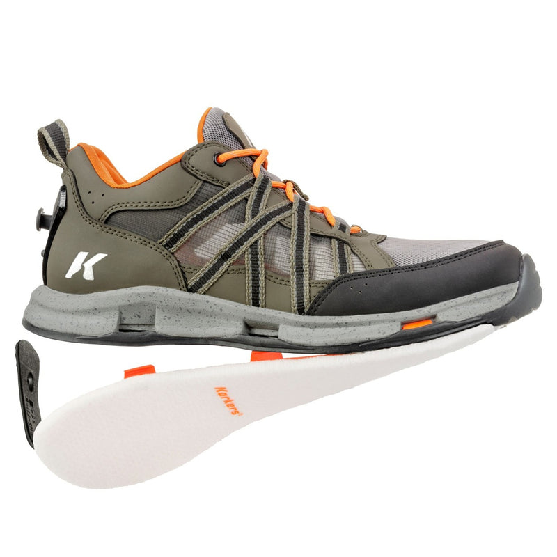 Korkers All Axis Men's Shoe - Felt Sole
