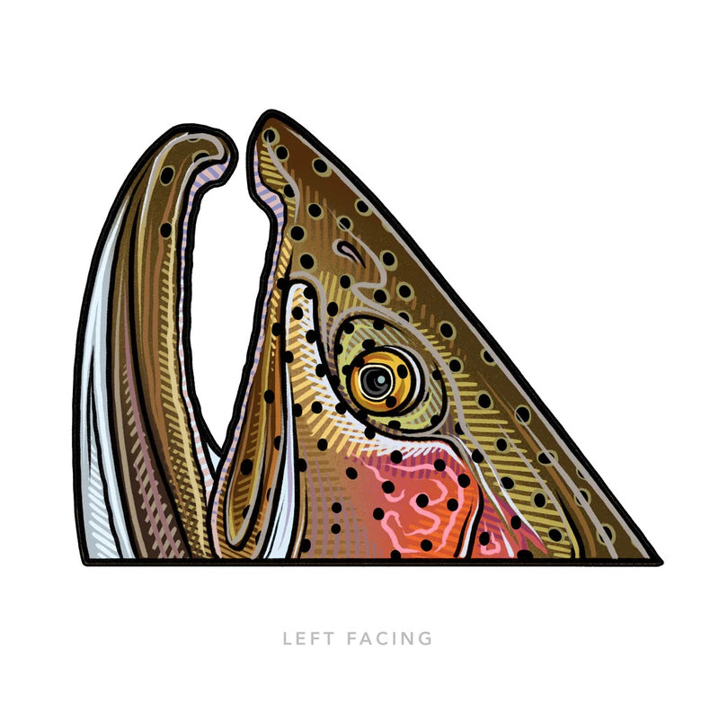 Casey Underwood Artwork - Rainbow Rise Decal