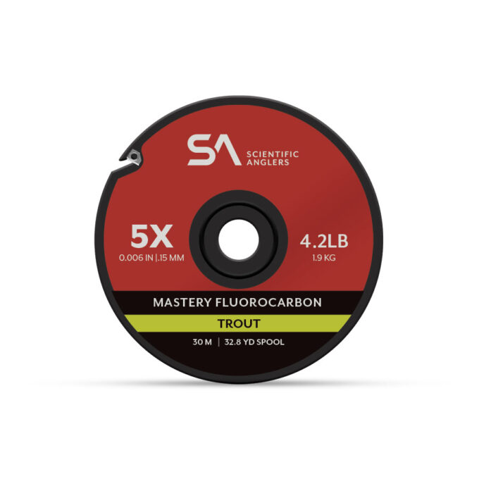 Scientific Anglers' Mastery Trout Fluorocarbon Tippet - 30M