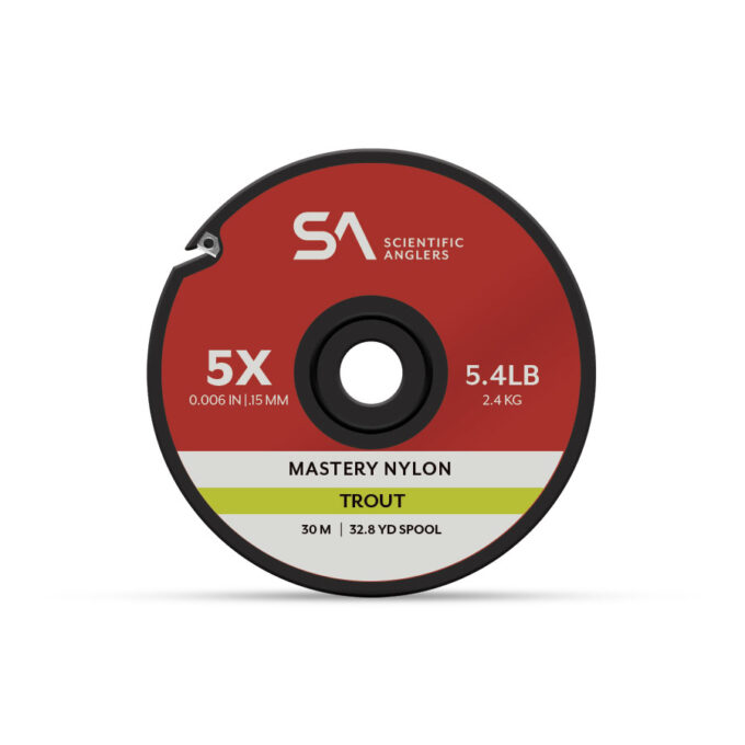 Scientific Anglers' Mastery Trout Nylon Tippet - 30M