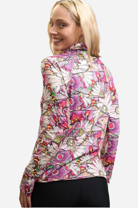 REDtro Salmon 1/4 Zip Sunshirt
