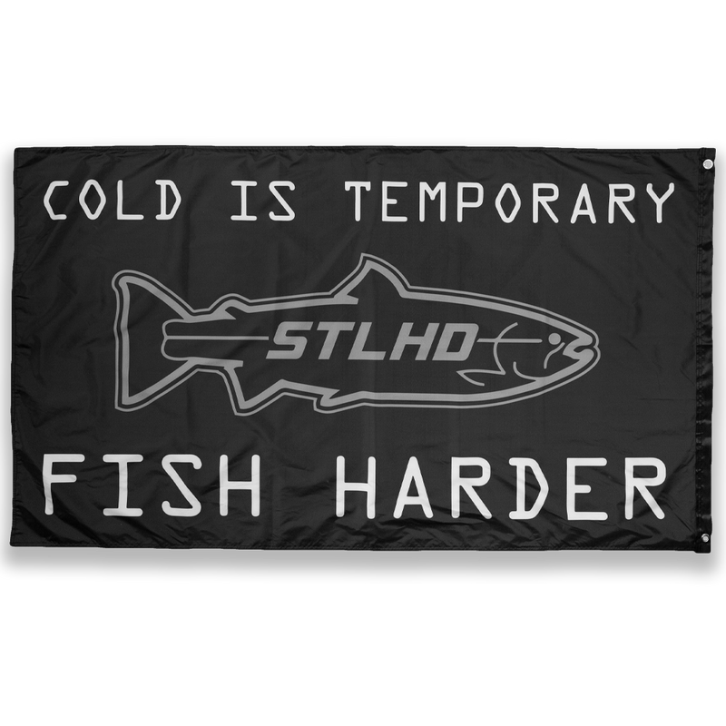 STLHD Fish Harder  3’ x 5’ Flag