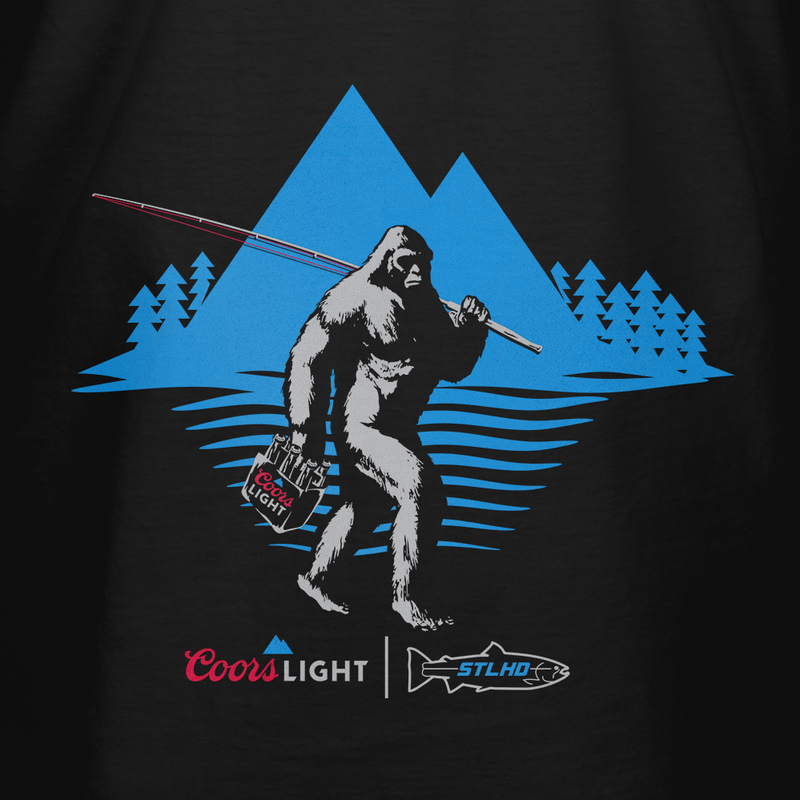 STLHD Men’s X Coors Light BeerFoot Tee