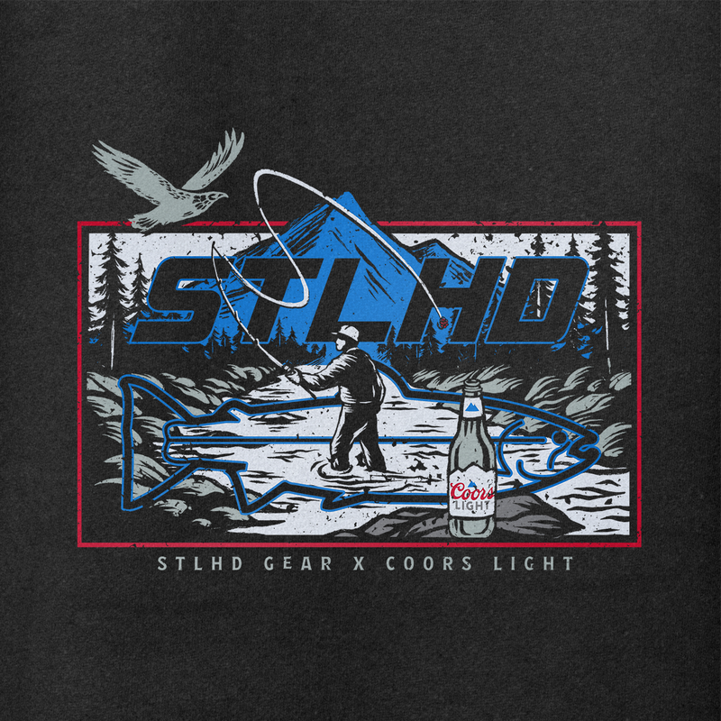 STLHD Men’s X Coors Light Frosty Premium Hoodie