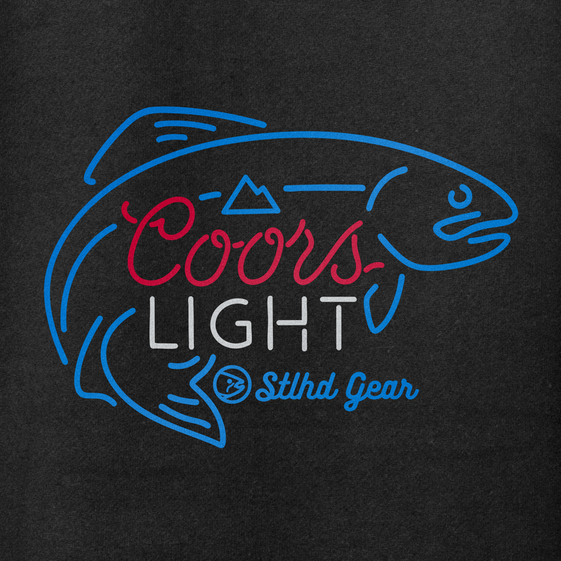 STLHD Men’s X Coors Light Last Cast Premium Hoodie