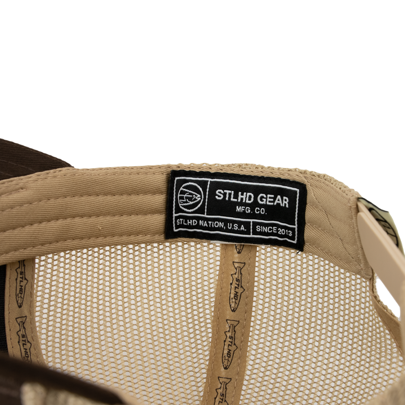 STLHD Steelhide Brown/Khaki Hat