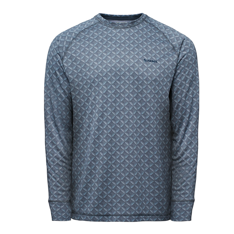 Simms Men's Strata 160 Long Sleeve Crew Shirt
