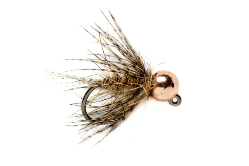 March Brown Tungsten Bomb Jig  - Tungsten -  Fulling Mill  (Barbless)