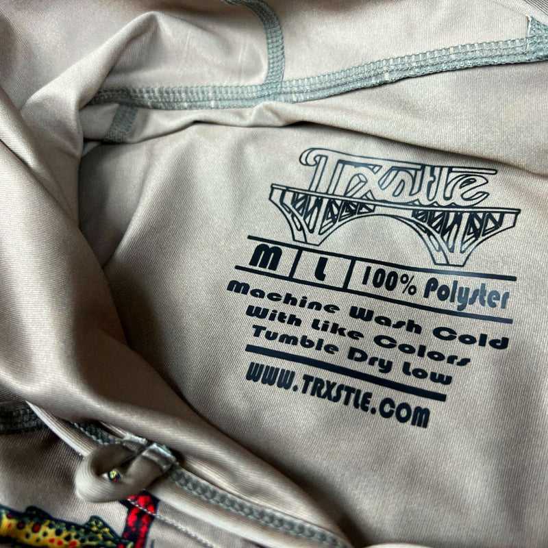 TRXSTLE Featherweight Bucking Brown Sun Hoodie