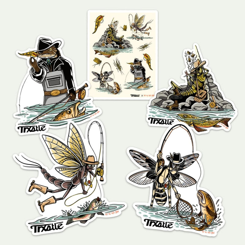 TRXSTLE Tough To Swallow Sticker Pack