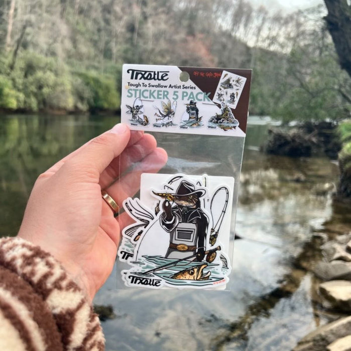 TRXSTLE Tough To Swallow Sticker Pack