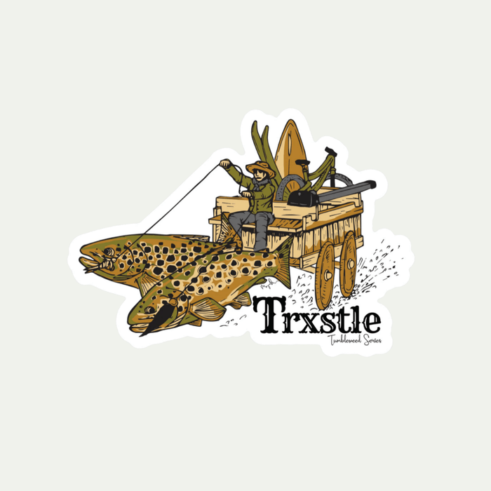TRXSTLE Tumbleweed Stickers