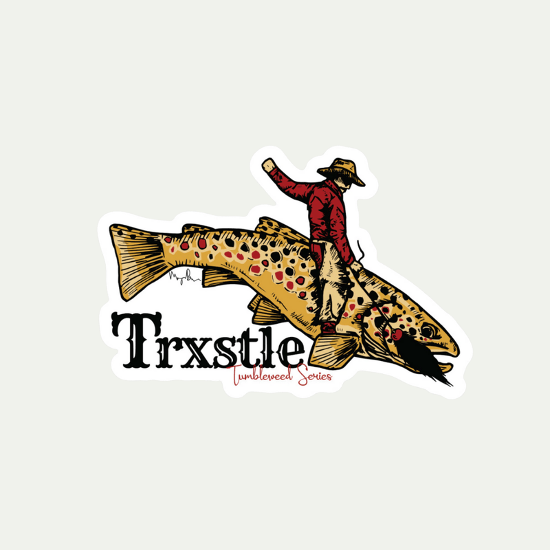 TRXSTLE Tumbleweed Stickers
