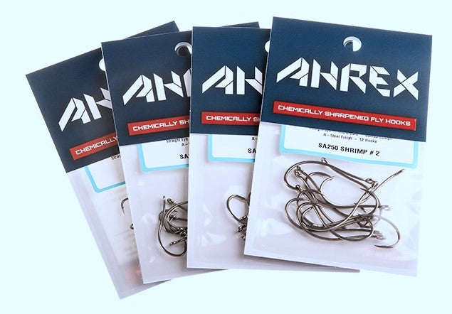 Ahrex SA250 Salt Shrimp Hook--12 Pack