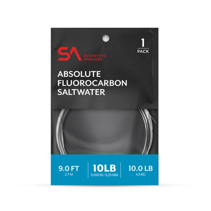 Scientific Anglers Absolute Fluorocarbon Saltwater Leader 9'