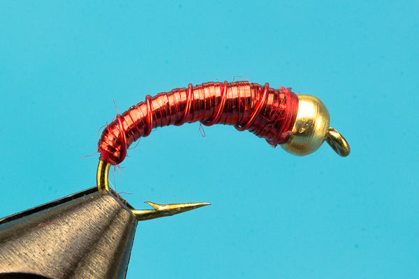 Tungsten Head Worm Fly - Midge Larva Imitation