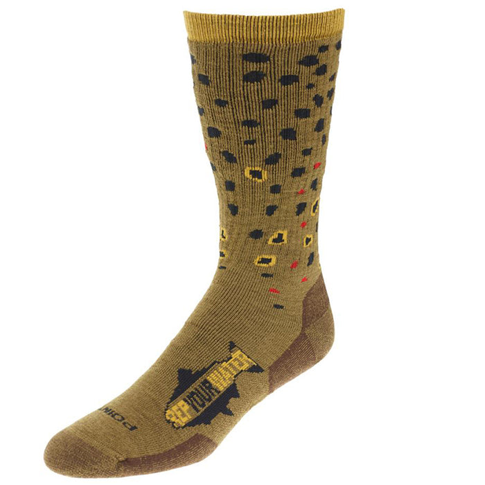 Trout Socks, Mid-Weight--Rep Your Water