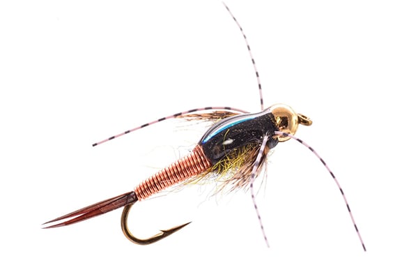 Barr's Copper John Steelhead Rubberleg - Umpqua