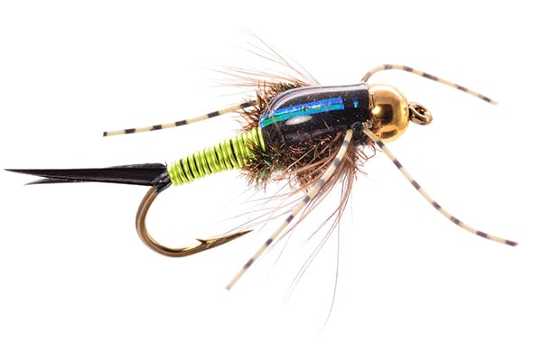 Barr's Copper John Steelhead Rubberleg - Umpqua