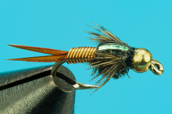 copper fly fishing rod Beadhead Copper John-Best Selling Trout Flies-BigYFlyCo.com — Big Y Fly Co