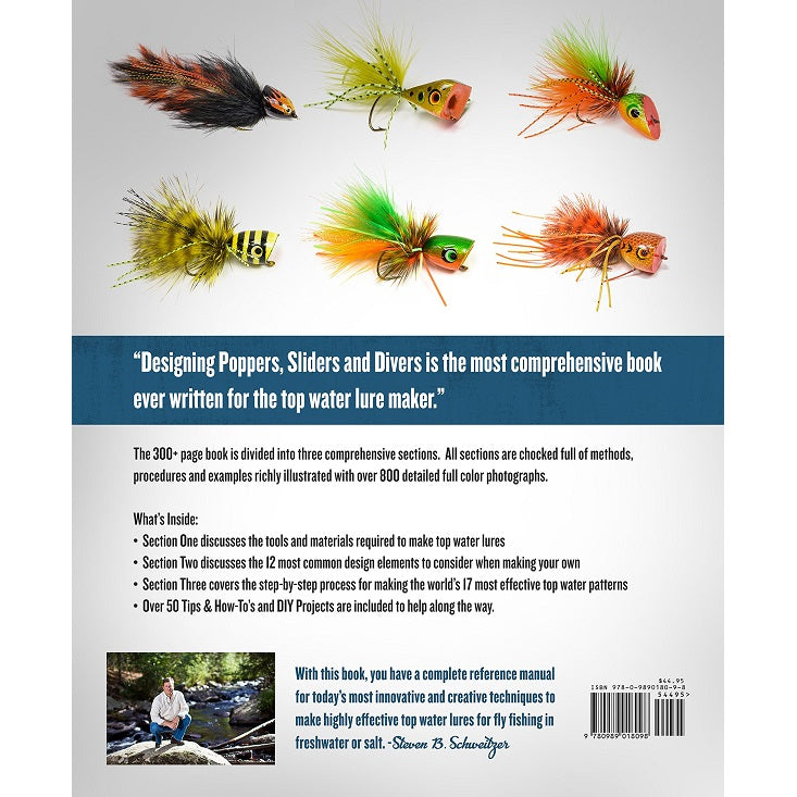 Designing Poppers, Sliders & Divers -- Steve Schweitzer (Softcover)