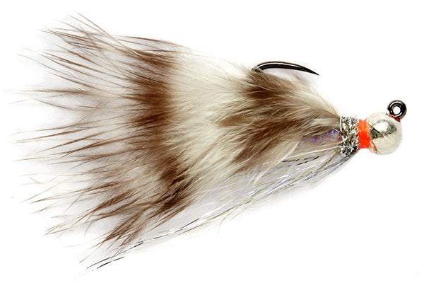 Euro Jig Silver Fish  - Tungsten -  Fulling Mill (Barbless)