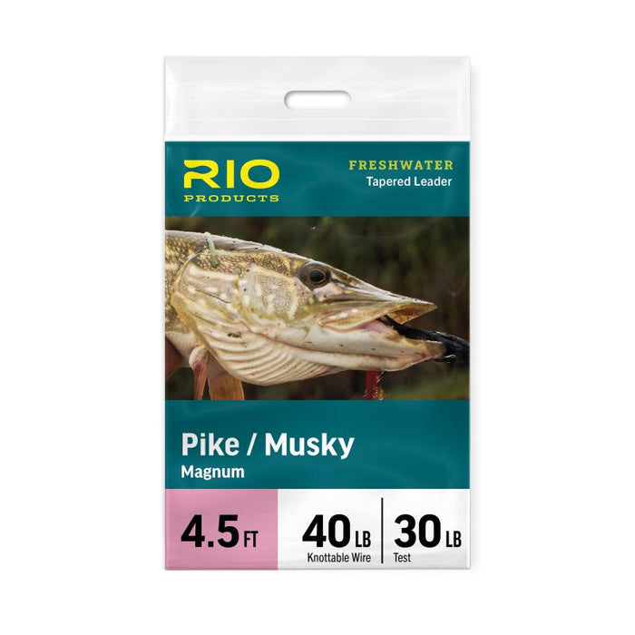 Rio Pike/Musky Magnum Leader 4.5'