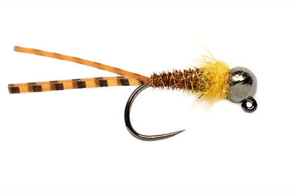 Flaglers Euro Golden Stone  - Tungsten -  Fulling Mill (Barbless)