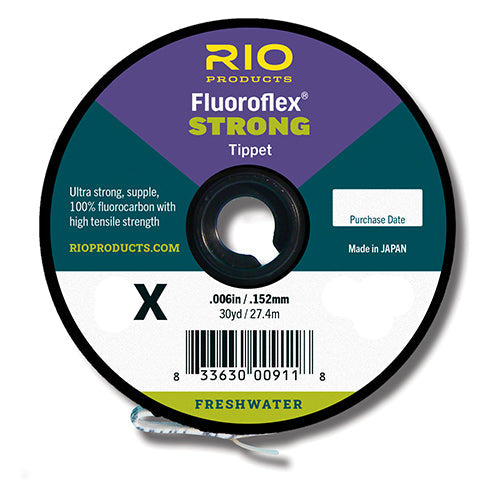 Rio Fluoroflex Strong Tippet--30 yards