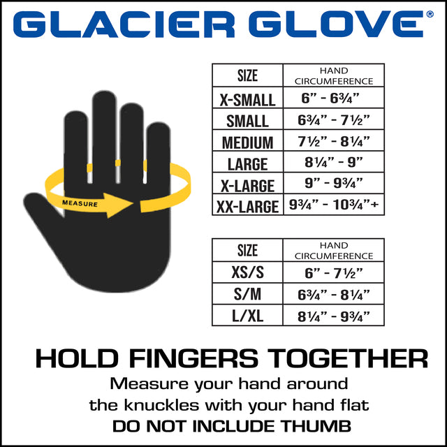 Glacier Glove Alaska River Fingerless Gloves- — Big Y