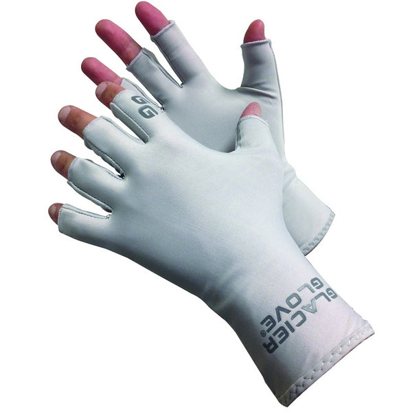 Glacier Abaco Bay Sun Glove L/XL - Blue Camo