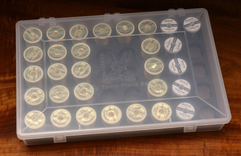 Fly Tyer's Thread/Spool Stash Box--Hareline