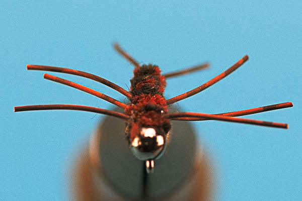 Jiggy Legs Short - Tungsten (Barbless)