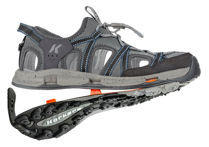 Korkers Men's Swift Sandal - TrailTrac Sole