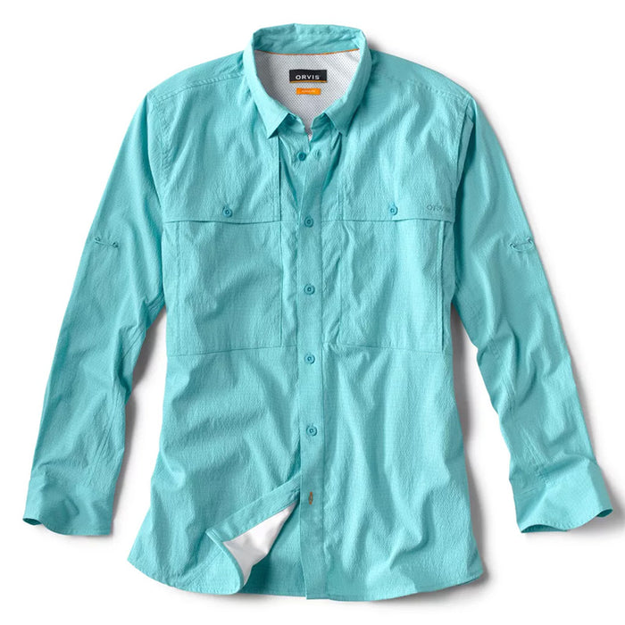 Long-Sleeved Open Air Caster  Fly fishing shirts, Fly fishing clothing,  Long sleeve shirt men