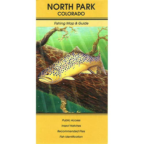 North Park Colorado Fishing Map & Guide