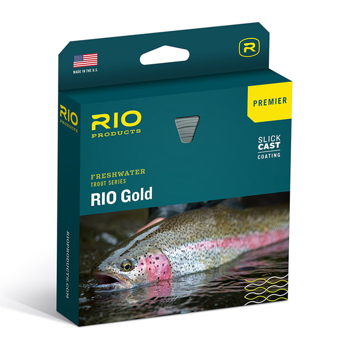 Rio Gold Fly Line (Premier) WF6F / Melon/Gray Dun
