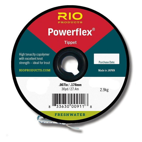 Rio Powerflex Tippet--30 yds.