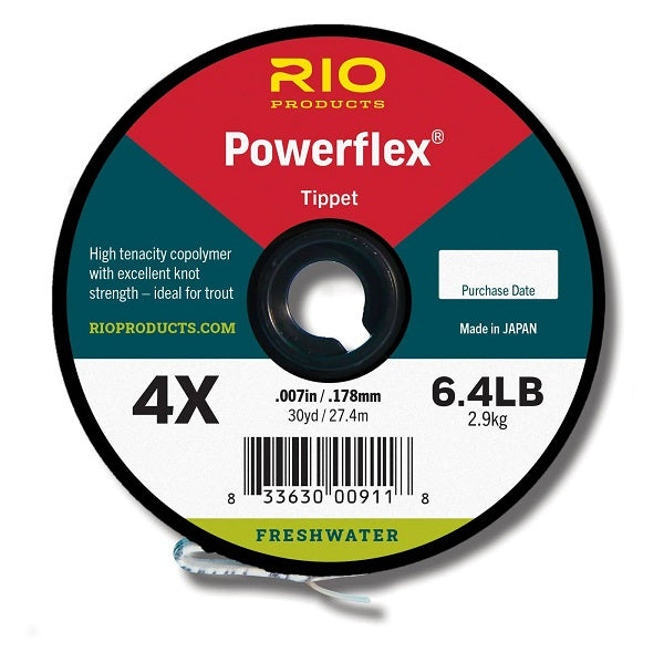 Rio Powerflex Tippet--30 yds.