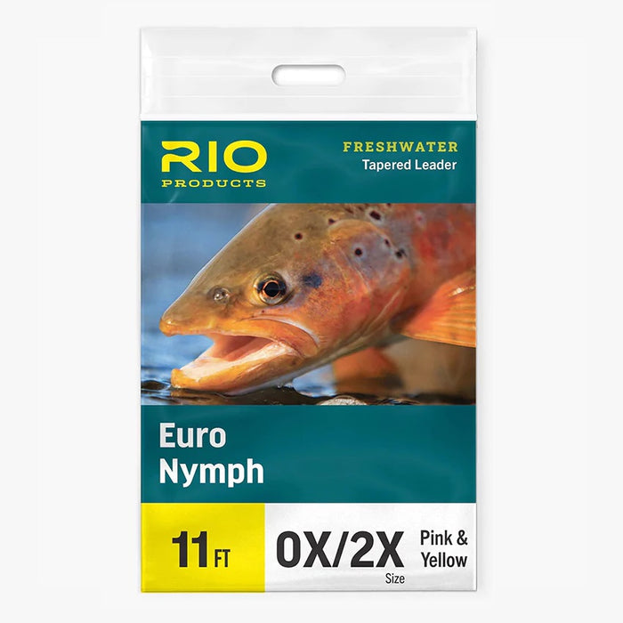 Rio Euro Nymph Leader 11-12' - Old Version — Big Y Fly Co