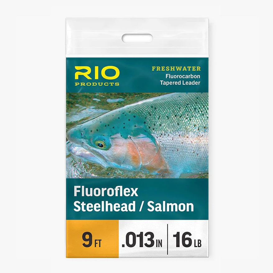 Rio Fly Fishing Fluoroflex Trout Leader 9 Foot 3 Pack 9ft - 6X - 3