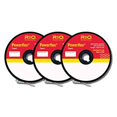 Rio Powerflex Tippet--3 Pack