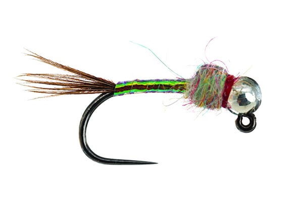 Umpqua Rainbow Warrior Tungsten Jig Pearl 16